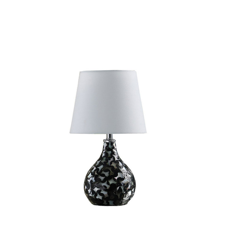 Mini lampe de table en polyrésine 11,5 po