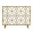 40'' W Iron Fireplace Screen