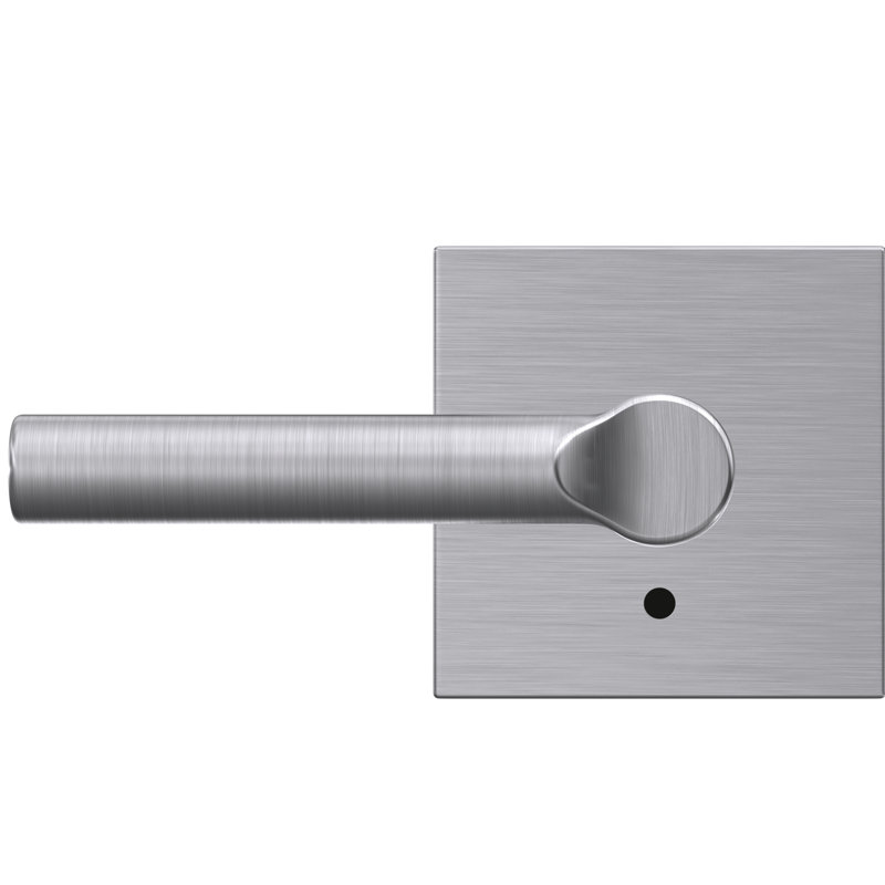 Custom Broadway Non-Turning Lever with Collins Trim, Satin Chrome