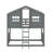 Twin Over Twin House Bunk Bed With Ladder-1752112713