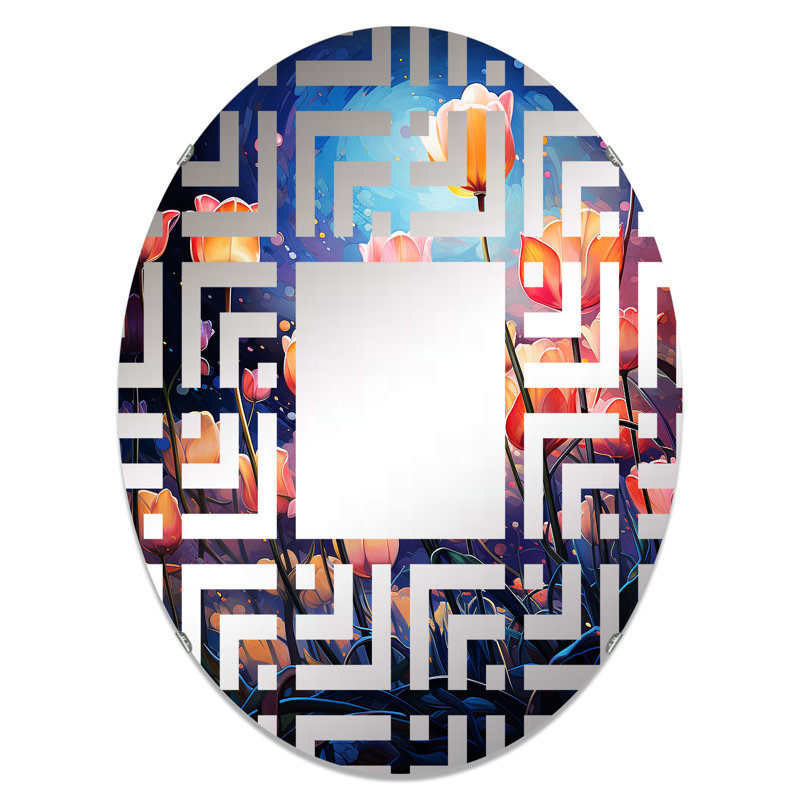 Oval Mirror, 24" W x 36" H