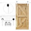Single Sliding Barn Door Hardware