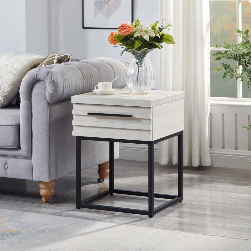 Table de bout Celestial, Blanc