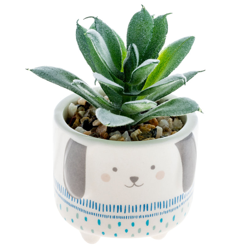 Shaped Succulent Pot  Dog