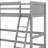 Solid Wood Loft Bed With Ladder-272117119