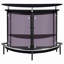 Freestanding Glass Top Home Bar Wine Cabinet-735137275