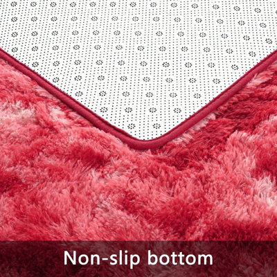 Antonije Tie Dye Shag Area Rug