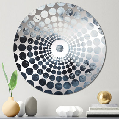 Biarni - Miroir décoratif cercles concentriques