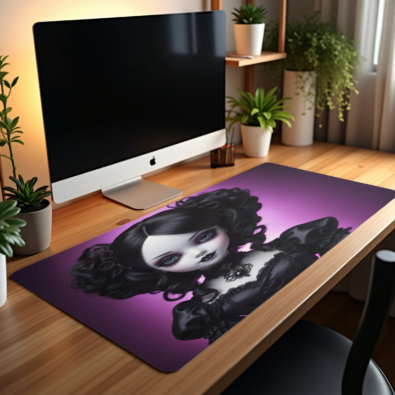 Polyester Desk Pad, 31.5x15.5