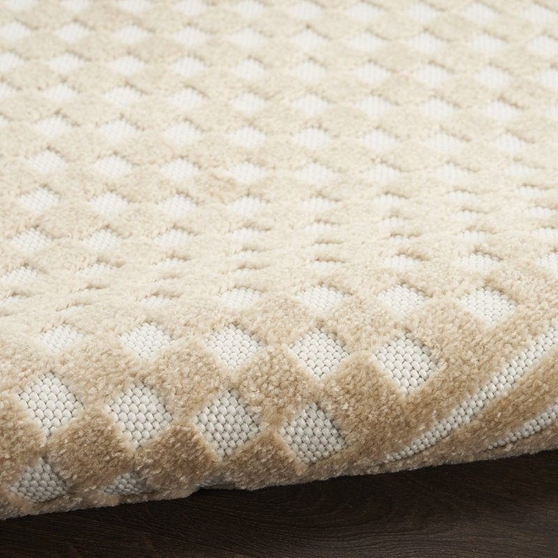 Tapis taupe Ebern Designs, Tapis de couloir 2 pi x 6 pi