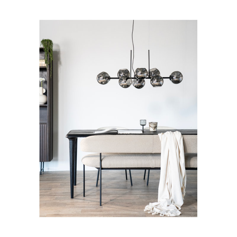 Bench Upholstered Dining Bench, Beige