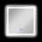 Bodine Glass Flat Wall Mirror-1703053105