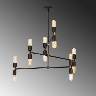 Luminaire suspendu 12 lumières Galligan