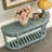 Curved Console Table With 4 Drawers & 1 Shelf, Versatile For Hallway, Living Room-410587725