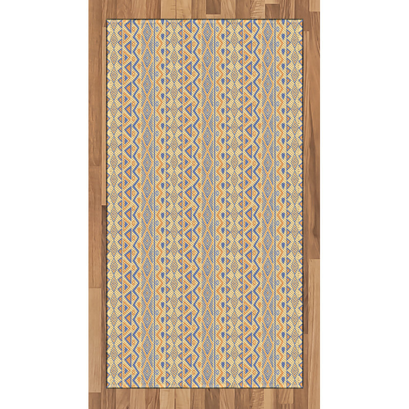 Indie High Density Long Fiber Poly Threads Decorative Area Rug Carpet, Rectangle 2'7" x 5'