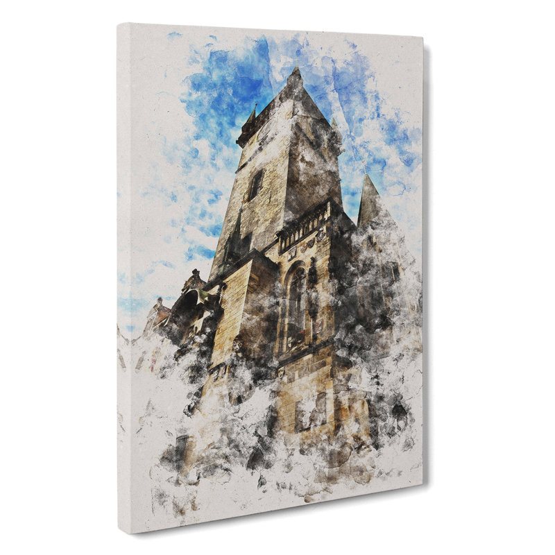 Old Town Hall In Prague - Wrapped Canvas, 60cm H x 40cm W x 3cm D
