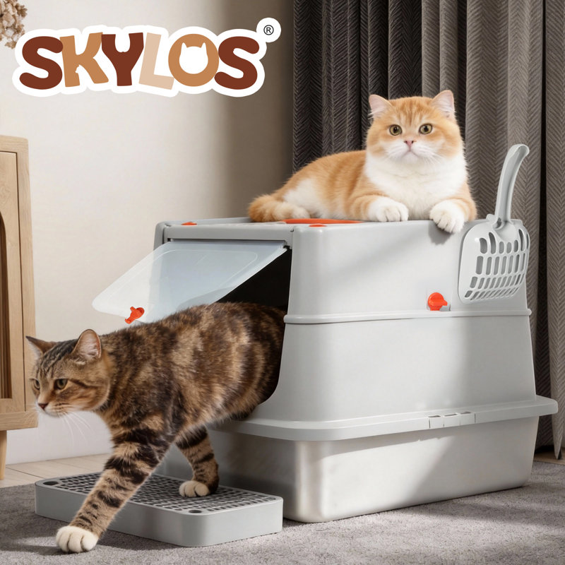 Stainless Steel, ABS Plastic. Litter Box