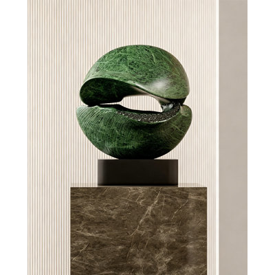 Sculpture italienne luxueuse en résine