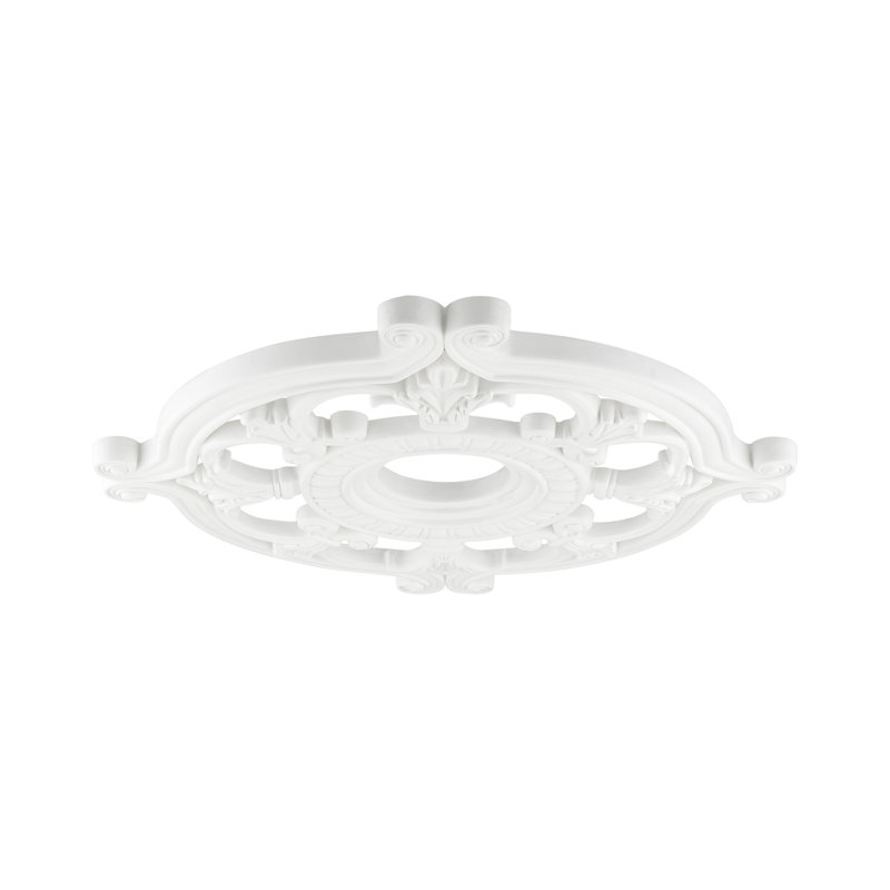 Médaillon de plafond Aldersleigh, H 1,5 po x l 23,5 po x P 23,5 po