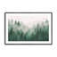 Emerald Forest Mist Print dans un cadre-610061912-610061932