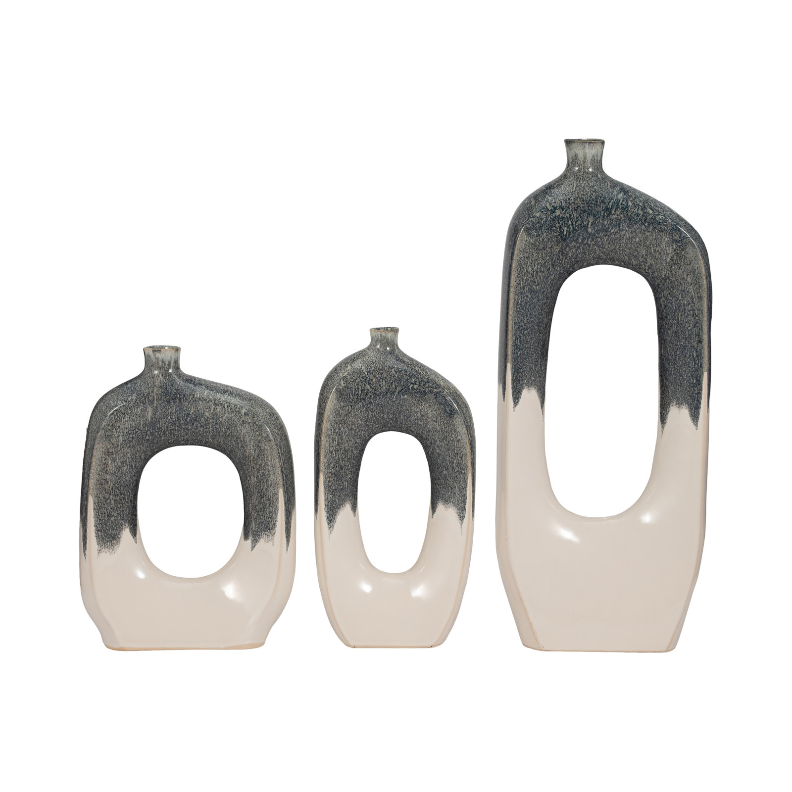 Ilariana Handmade Ceramic Table Vase, 26" H x 10" W x 4" D