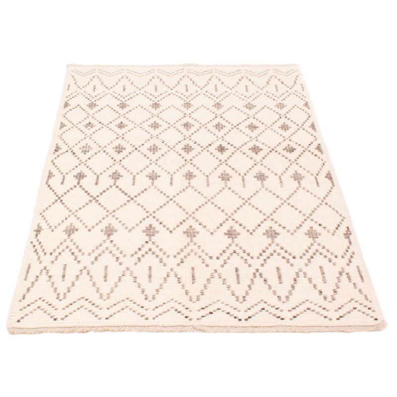 Tapis crème unique 5 pi 1 po x 8 pi 0 po Tangier