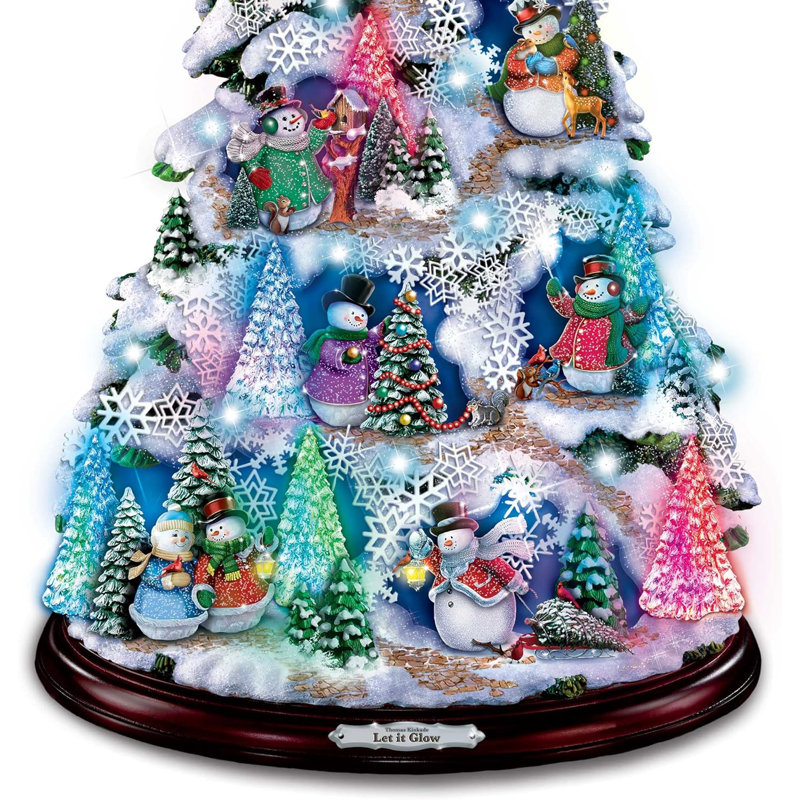 Thomas Kinkade Let It Glow Tree