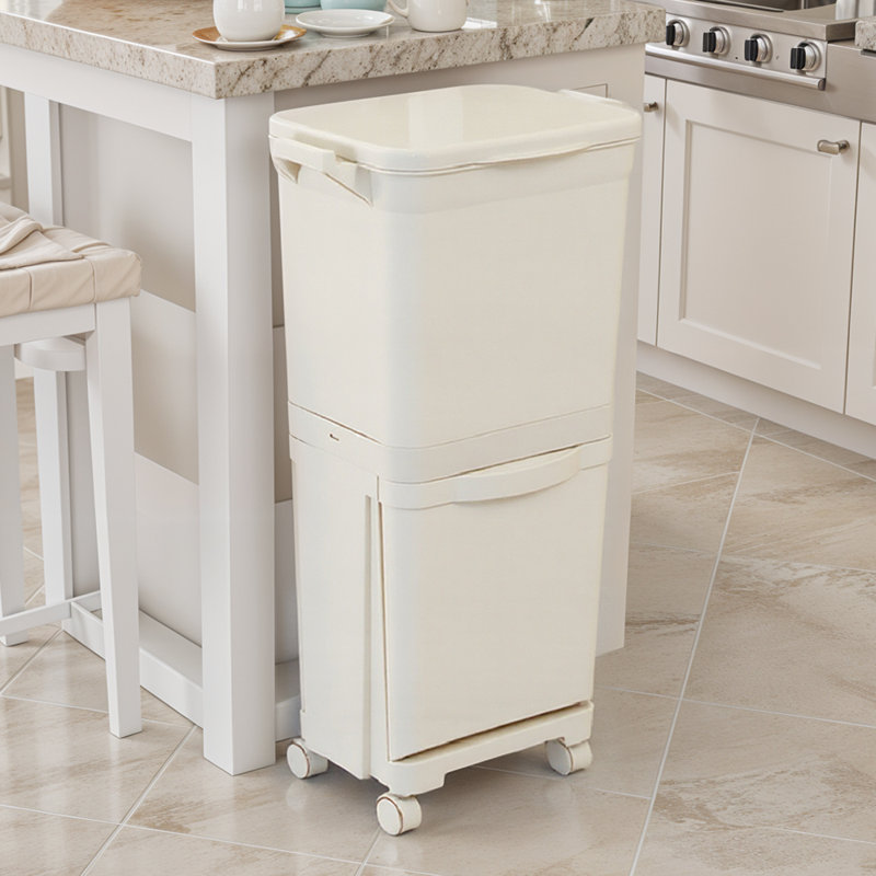 PP Manual Lift Waste Bin - 38L