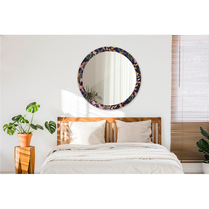 Huldar Glass Flat Wall Mirror