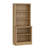 Corner Bookcase with Adjustable Shelves, 5-Tier Narrow Bookshelf, Oak, 72.5 Inch-67787791-67787778