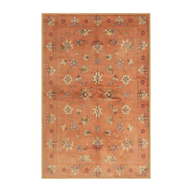 Tapis de zone rouge contemporaine, Rectangle 8 pi x 12 pi