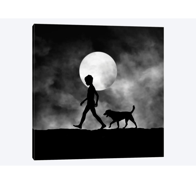 «For All the Times», impression sur toile, H 18 po x l 18 po x P 1,5 po, Toile tendue