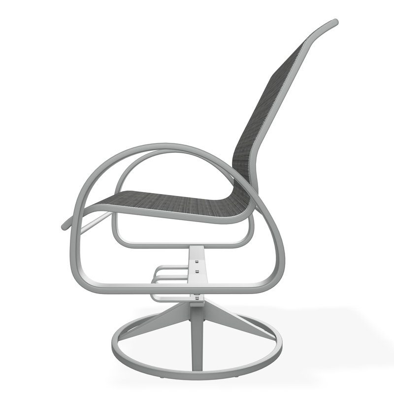 Aruba II Outdoor Lounge Chair, Graphite, James