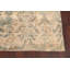 Tapis unique en jute noué à la main 5 pi x 7 pi 10 po New Age beige / ivoire