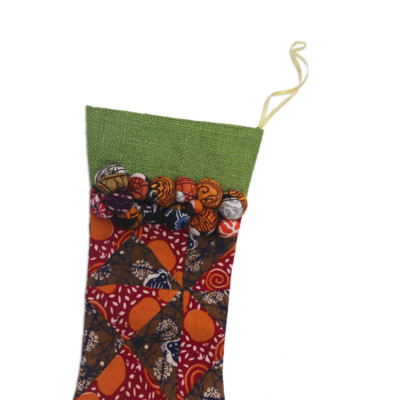 Chaussette de Noël Batik