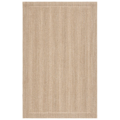 Rodanthe Palm Beach Jacquard Weave Sisal & Jute Solid Color Rug