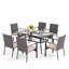 Ensemble de table de salle à manger 7 pièces Argyri