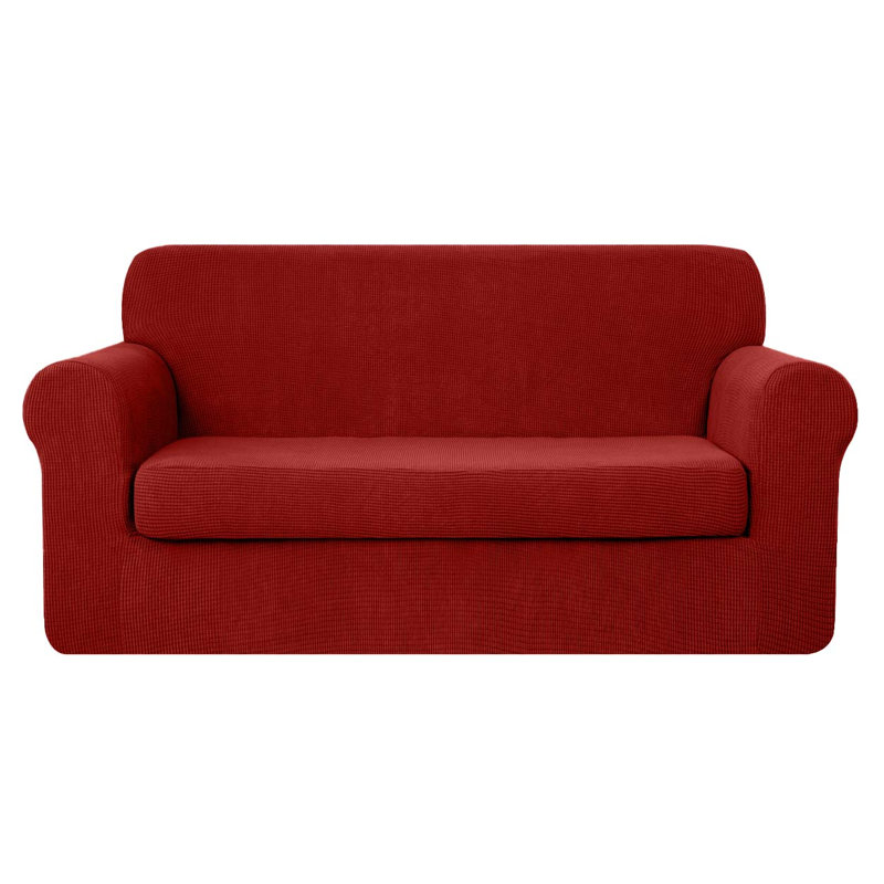 Coussin moelleux et moderne, Mélange de polyester vin
