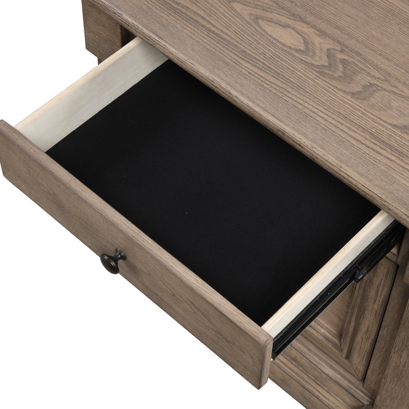 Ensemble de chambre à coucher 3 pièces Laniel (2 tables de chevet + 1 Dreser)
