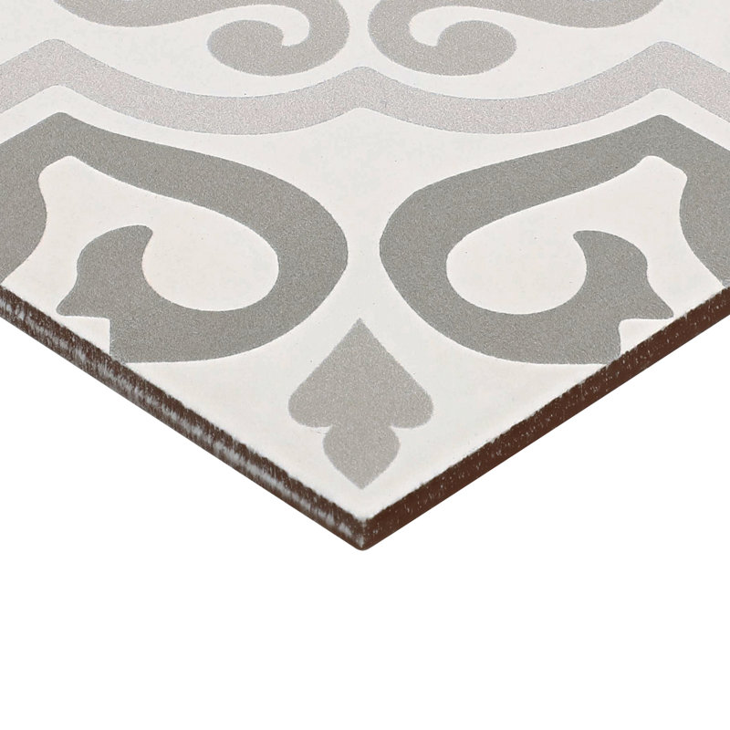 Daltile Memoir 12 x 12 Floor Tile (17 PCS Per Carton) (16.49 SQFT Per Carton), Crystal Grey