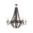 8 - Light Dimmable Empire Chandelier