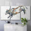 Modern Bull Study II - Toile encadrée multi-pièces-479066193-479066196