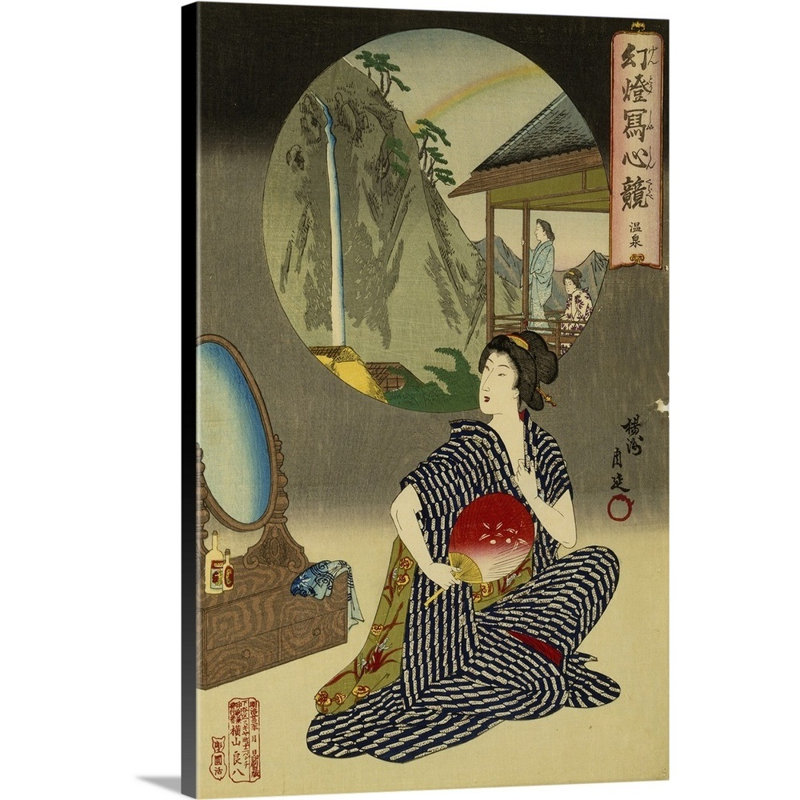 Impression sur toile, H 18 po x l 12 po x P 1,25 po, Toile tendue
