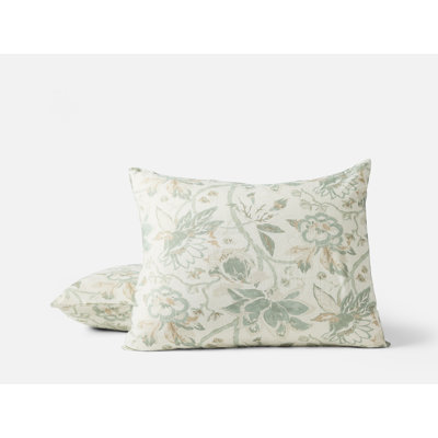 Sea Bloom Print Sham