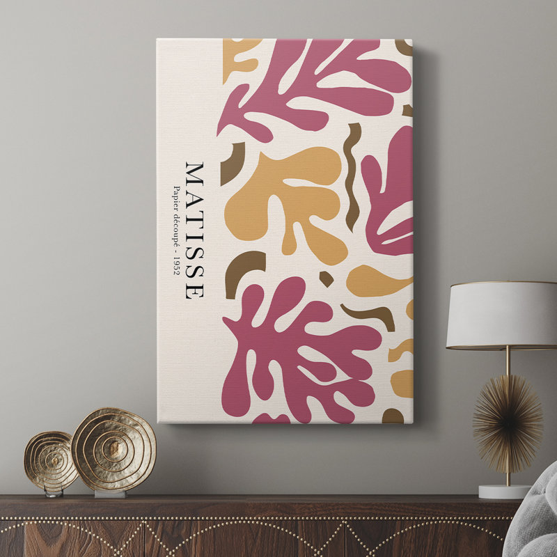 Matisse CCXLVII, reproduction d'art encadrée sur mesure Cavas Gallery, H 18 po x l 12 po