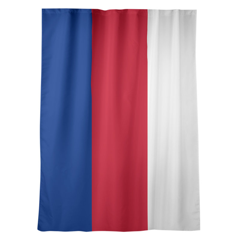 Mississippi Rebellion Sateen Room Darkening Curtain Single Panel, "Red"