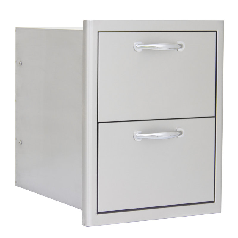 Blaze Grills 16 in. W x 21.5 in. D Side Drawer