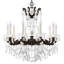 La Scala 10 Light 28in x 29.5in Chandelier in Etruscan Gold with Clear Radiance Crystals-767891793-767891797
