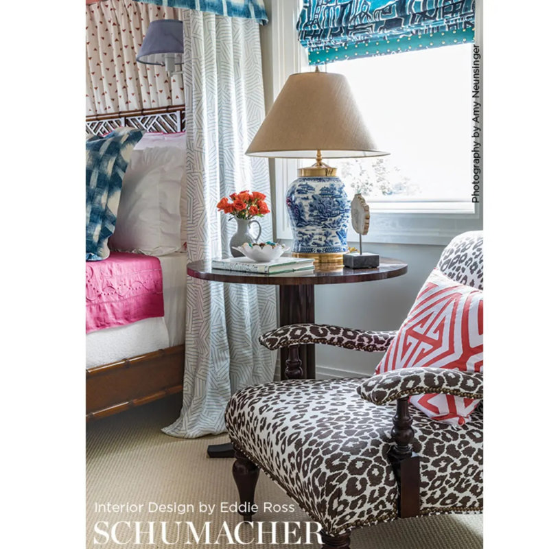 Iconic Leopard Fabric, Brown
