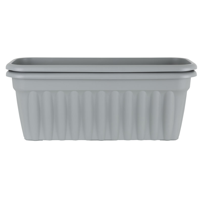 Wham Vista Trough Upcycle Grey, 30.50cm H x 80cm W x 29.50cm D